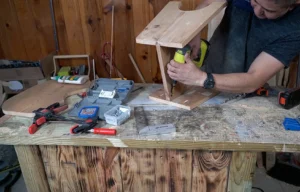 Armando la banquita copia Armado de la banquita muy diferente, banco de madera