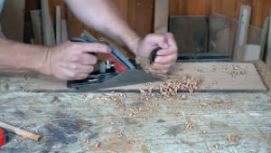 Cepillando la madera