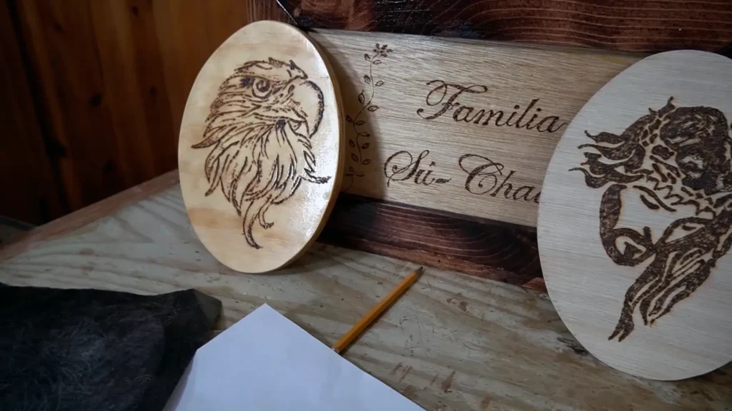 Pirograbado el arte de dibujar con fuego